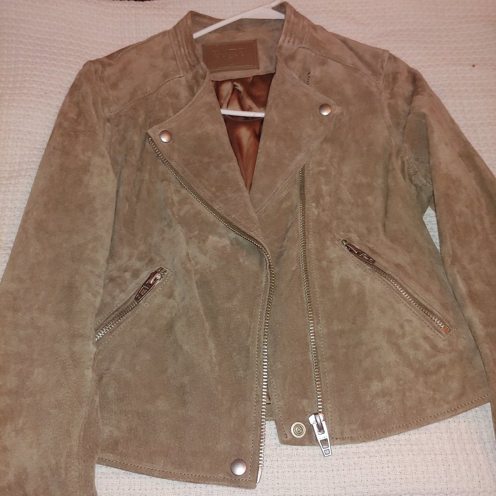 Blanknyc suede Moro jacket